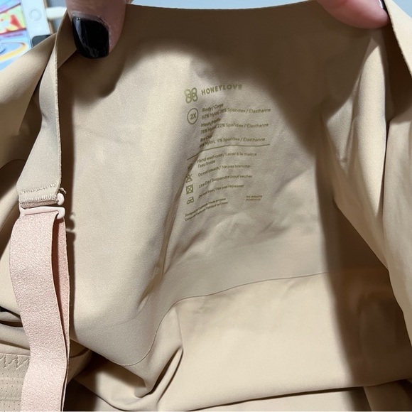 HoneyLove LiftWear Cami Shapewear Sand Size 2X Slimming Smoothing - Picture 8 of 8